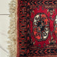 Orientteppich handgeknüpft Buchara Schurwolle 125x28 cm