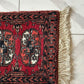 Orientteppich handgeknüpft Buchara Schurwolle 125x28 cm