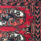 Orientteppich handgeknüpft Buchara Schurwolle 125x28 cm