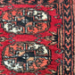 Orientteppich handgeknüpft Buchara Schurwolle 125x28 cm