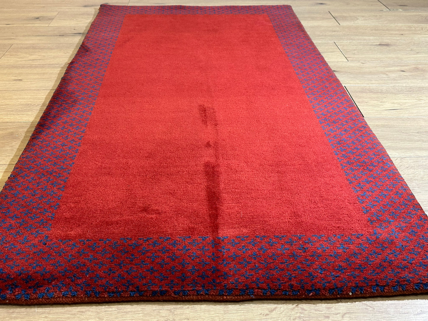Orientteppich handgeknüpft Gabbeh 165x90 cm