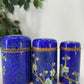 Set aus drei Antiken chinesischen Cloisonné Deckeldosen, Vorratsdosen