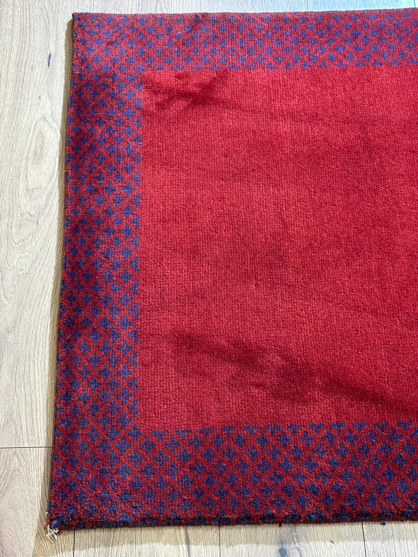 Orientteppich handgeknüpft Gabbeh 165x90 cm