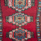 Orientteppich handgeknüpft Buchara Schurwolle 125x28 cm