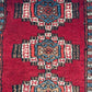 Orientteppich handgeknüpft Buchara Schurwolle 125x28 cm