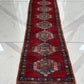 Orientteppich handgeknüpft Buchara Schurwolle 125x28 cm