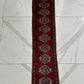 Orientteppich handgeknüpft Buchara Schurwolle 125x28 cm