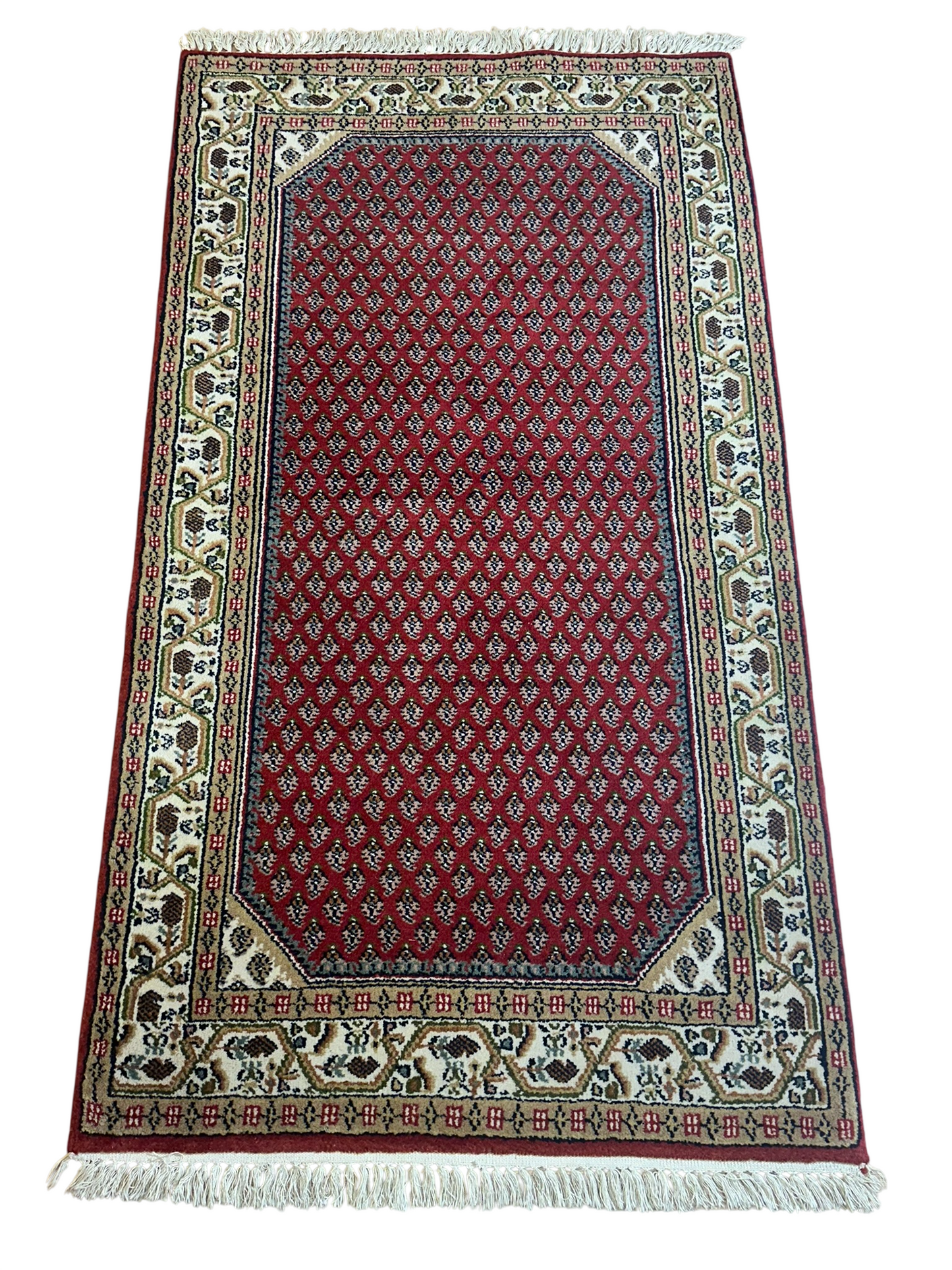 Orientteppich handgeknüpft Sarough Mir 160x91 cm