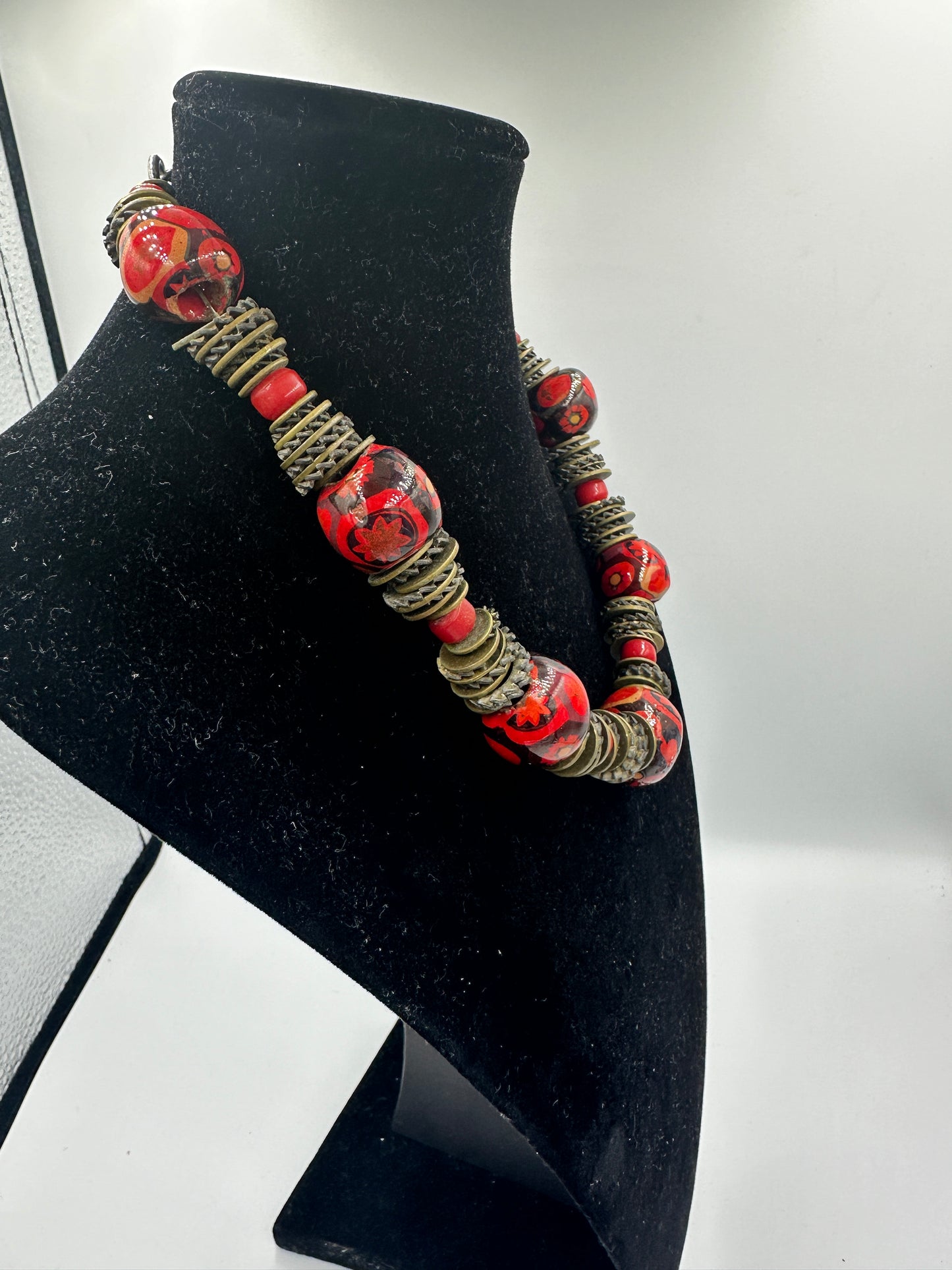 Vintage Afrika Halskette