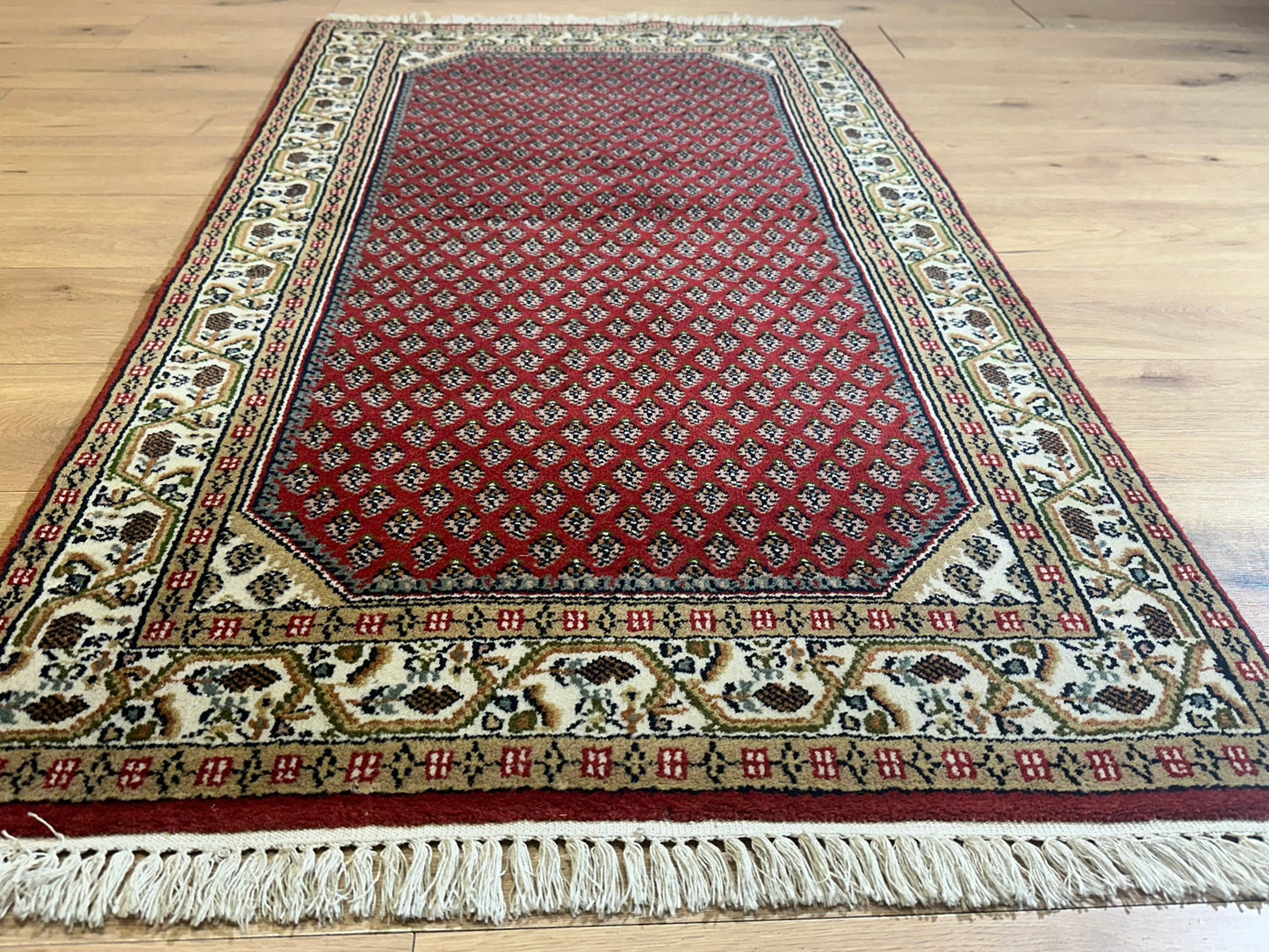 Orientteppich handgeknüpft Sarough Mir 160x91 cm