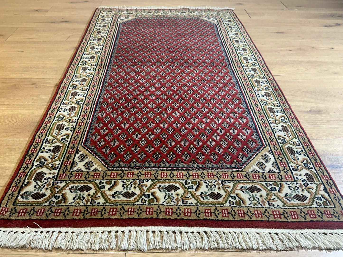 Orientteppich handgeknüpft Sarough Mir 160x91 cm