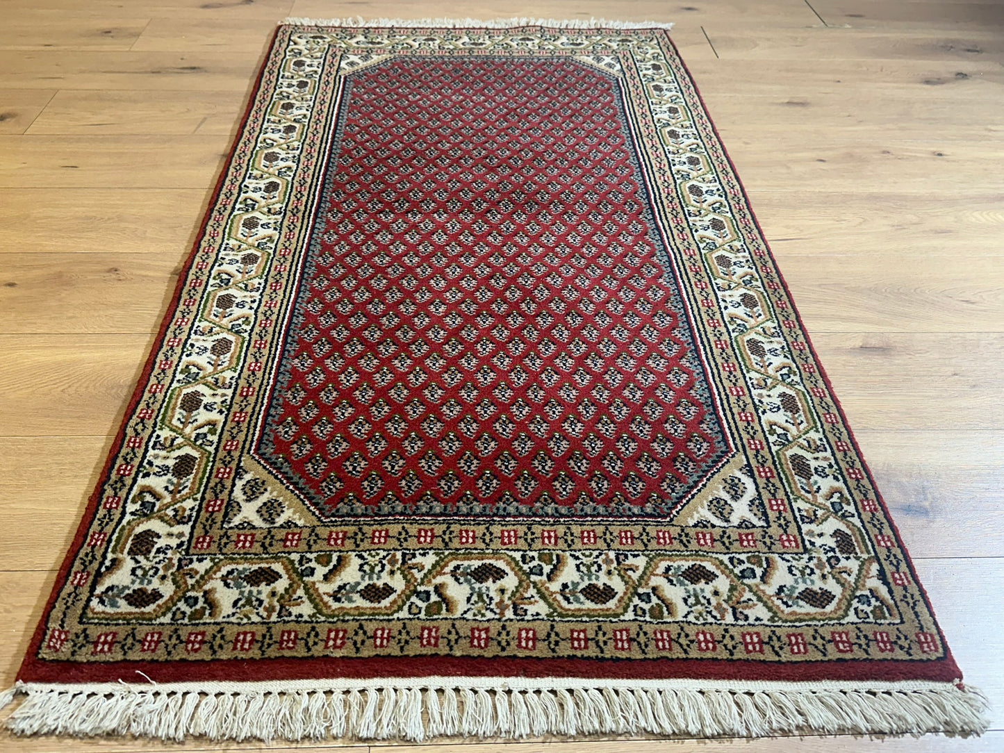 Orientteppich handgeknüpft Sarough Mir 160x91 cm