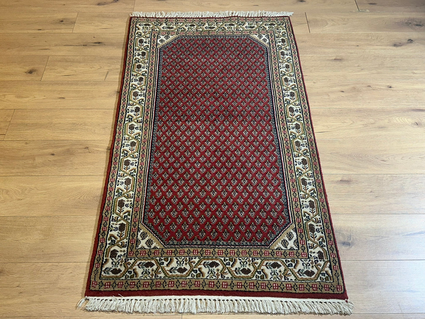 Orientteppich handgeknüpft Sarough Mir 160x91 cm