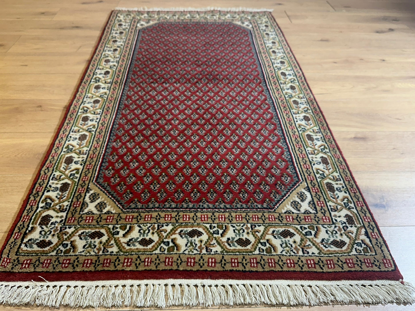 Orientteppich handgeknüpft Sarough Mir 160x91 cm