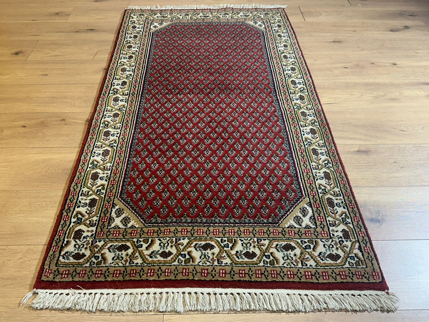 Orientteppich handgeknüpft Sarough Mir 160x91 cm