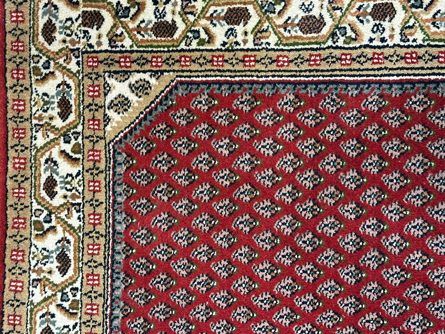 Orientteppich handgeknüpft Sarough Mir 160x91 cm