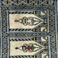Orientteppich handgeknüpft 87x32 cm Buchara Schurwolle