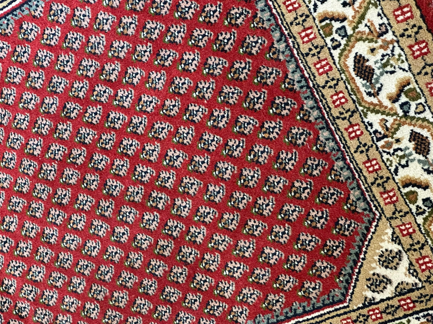 Orientteppich handgeknüpft Sarough Mir 160x91 cm