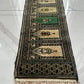 Orientteppich handgeknüpft 87x32 cm Buchara Schurwolle