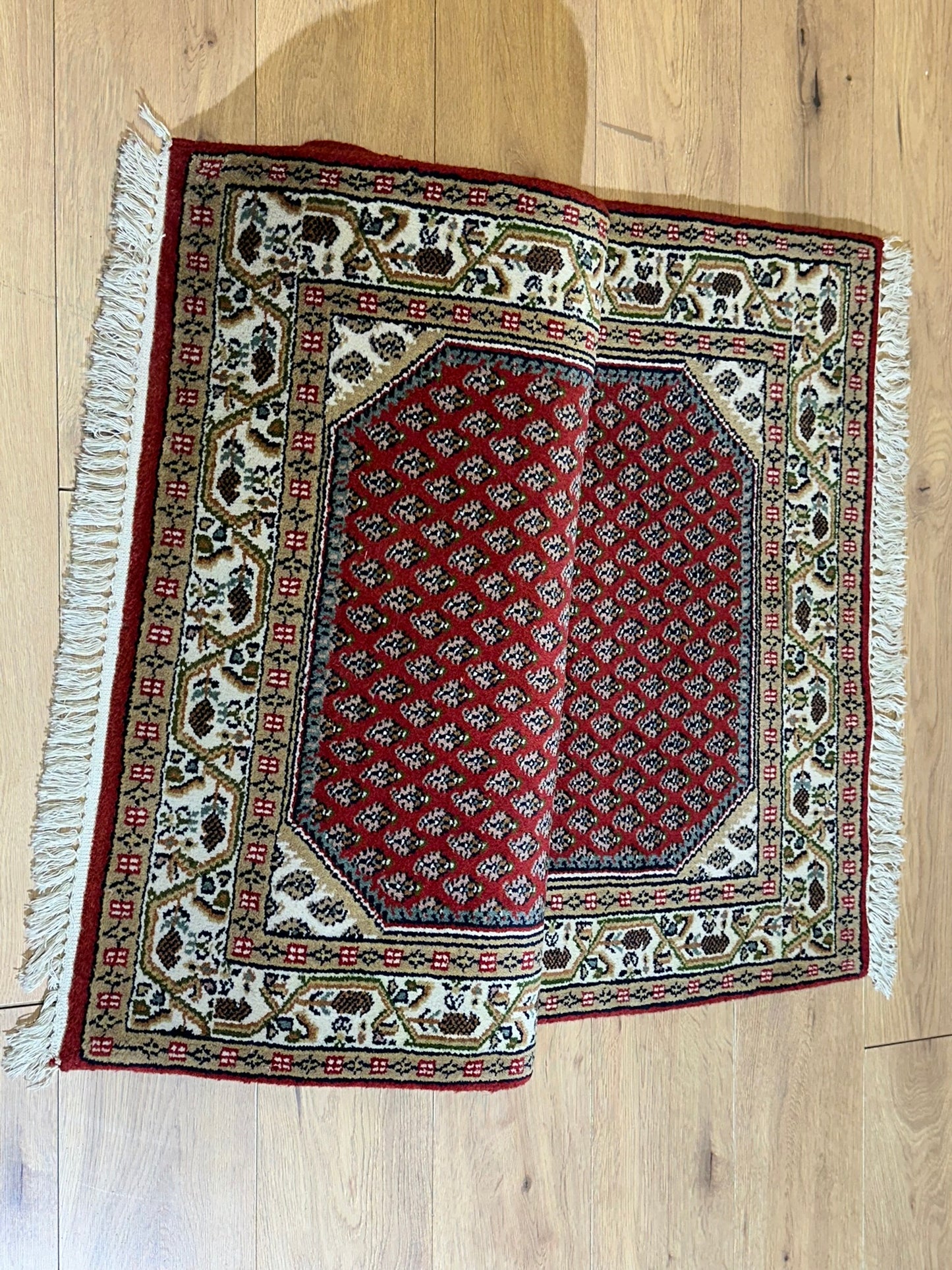 Orientteppich handgeknüpft Sarough Mir 160x91 cm