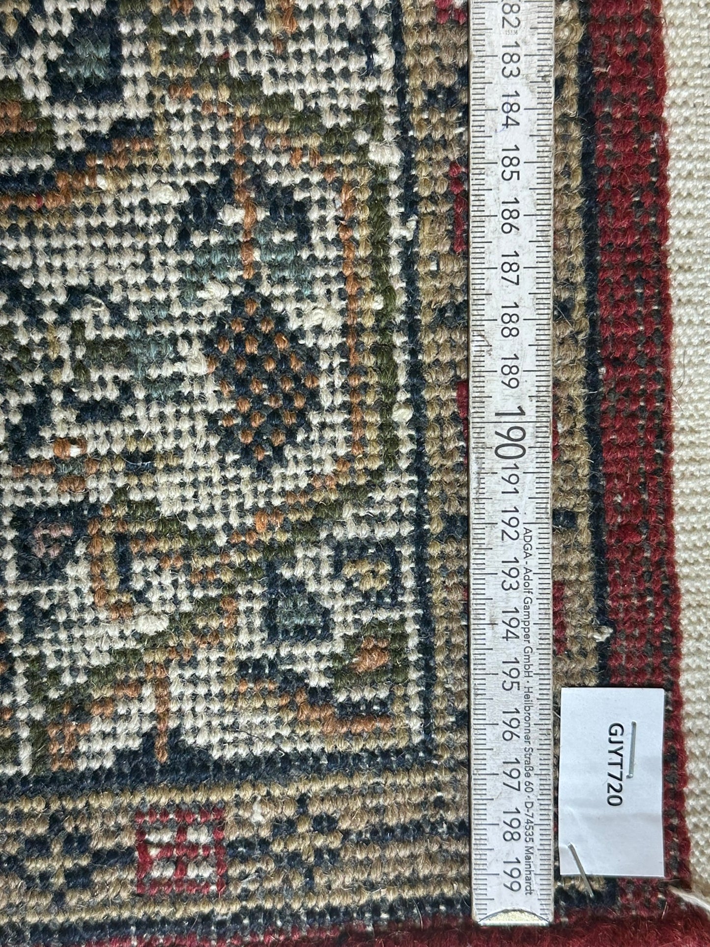 Orientteppich handgeknüpft Sarough Mir 160x91 cm