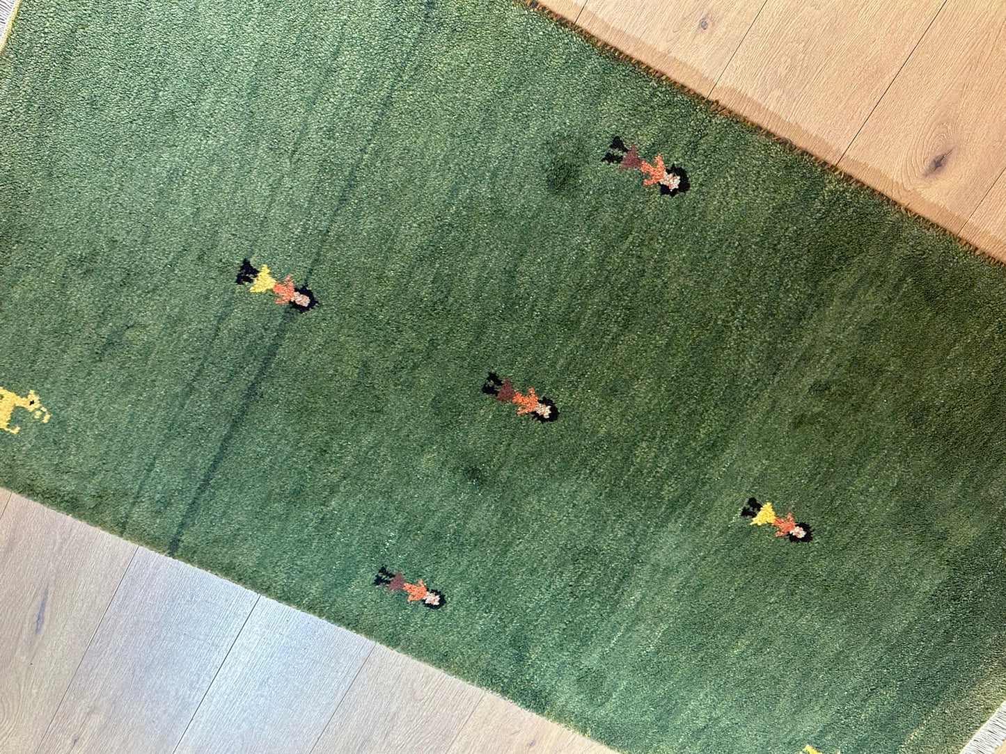 Orientteppich handgeknüpft Gabbeh 160x90 cm