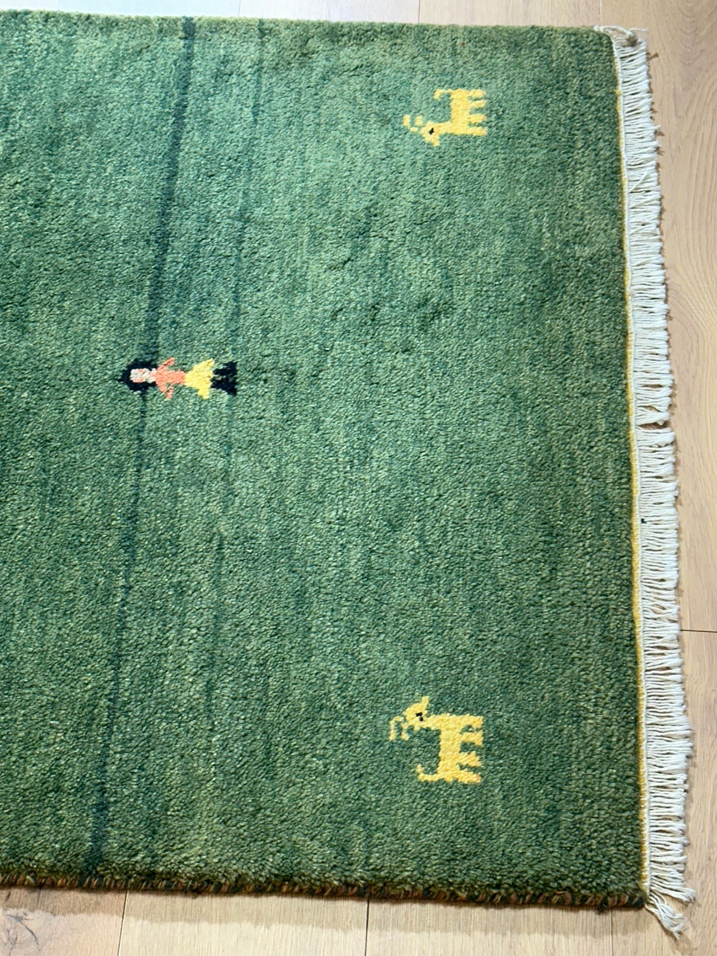 Orientteppich handgeknüpft Gabbeh 160x90 cm