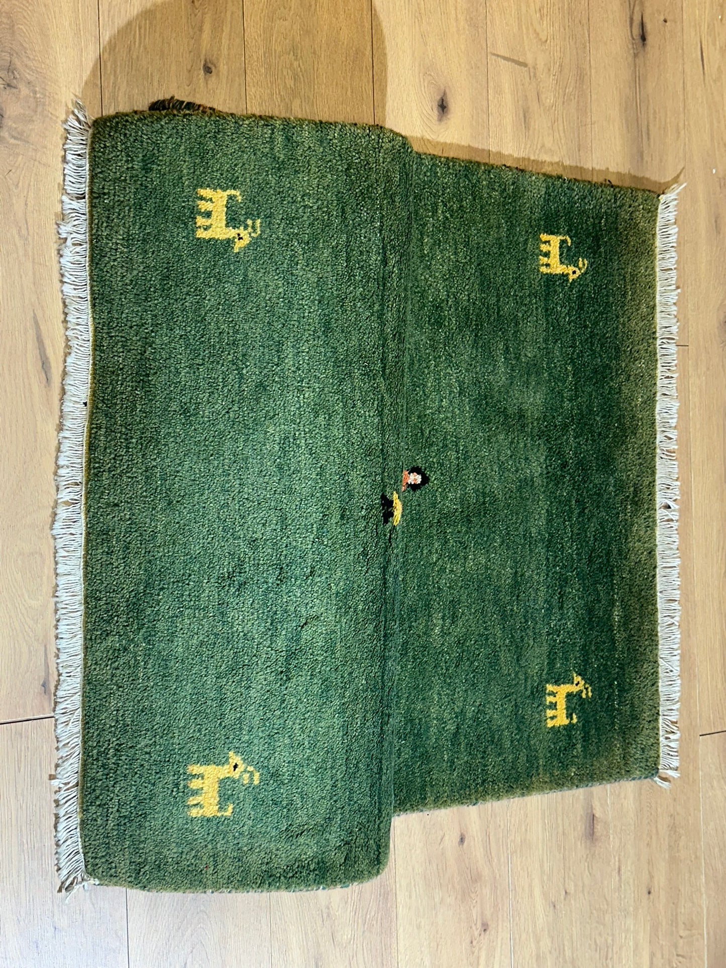 Orientteppich handgeknüpft Gabbeh 160x90 cm