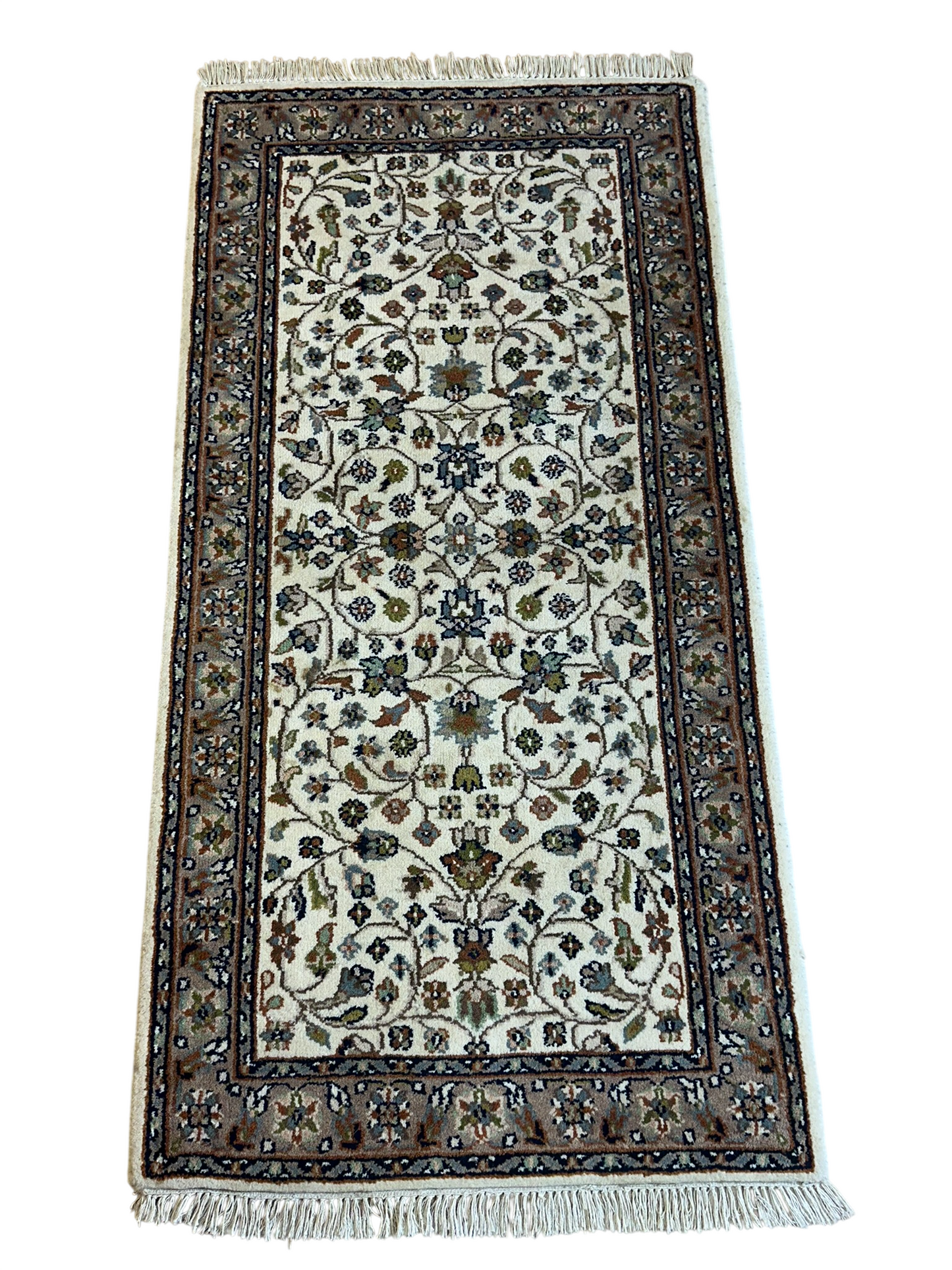 Orientteppich handgeknüpft Sarough Mir 144x72 cm