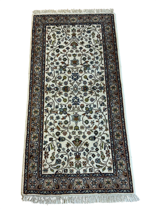 Orientteppich handgeknüpft Sarough Mir 144x72 cm