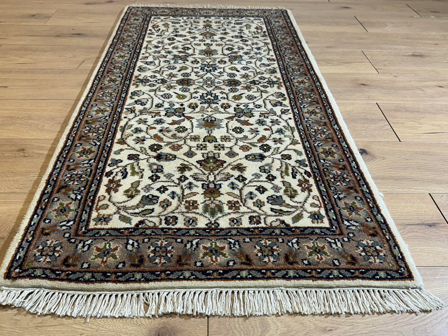 Orientteppich handgeknüpft Sarough Mir 144x72 cm