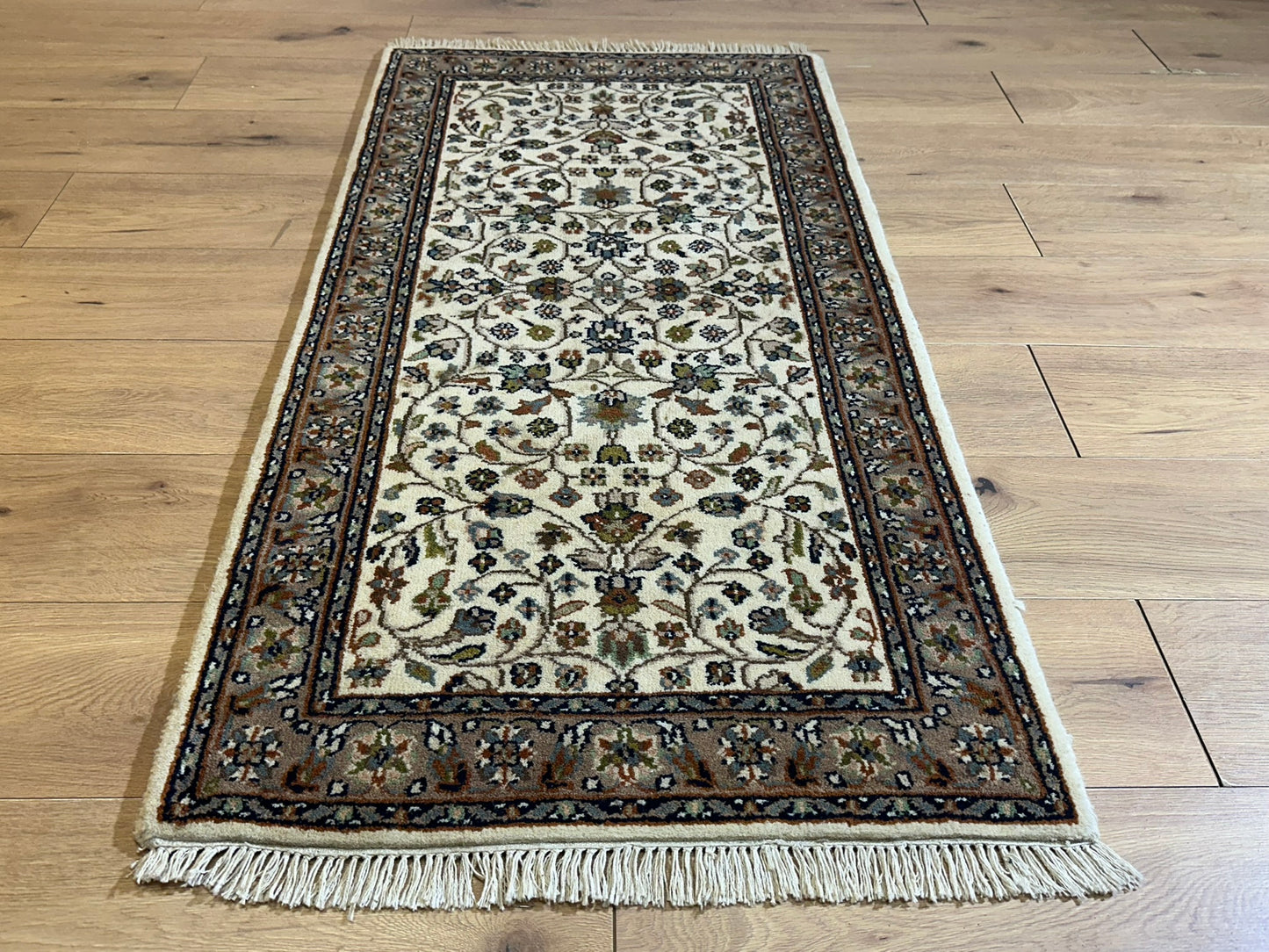 Orientteppich handgeknüpft Sarough Mir 144x72 cm