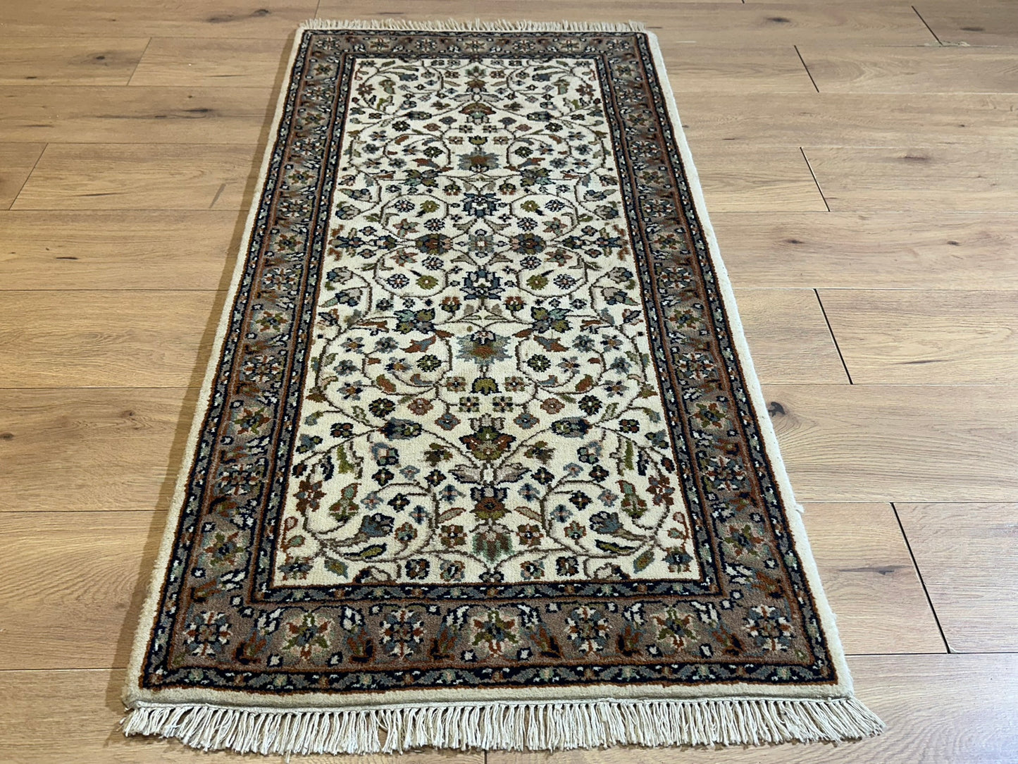 Orientteppich handgeknüpft Sarough Mir 144x72 cm