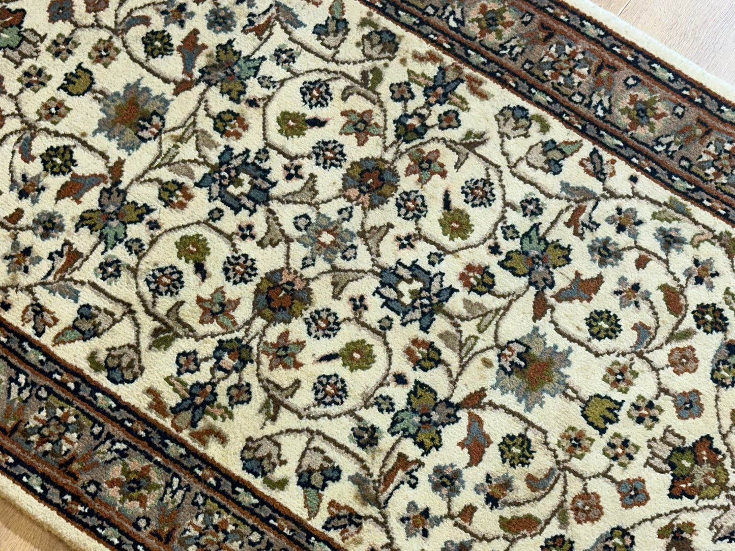 Orientteppich handgeknüpft Sarough Mir 144x72 cm