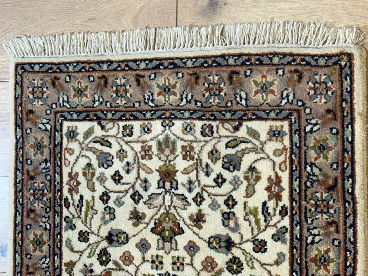 Orientteppich handgeknüpft Sarough Mir 144x72 cm