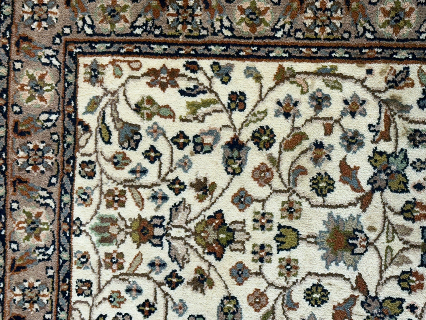 Orientteppich handgeknüpft Sarough Mir 144x72 cm
