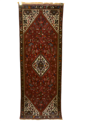 Orientteppich handgeknüpft Abadeh 203x74 cm