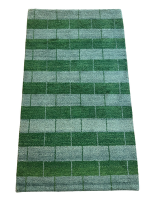 Moderner Gabbeh Teppich handgeknüpft 160x93 cm