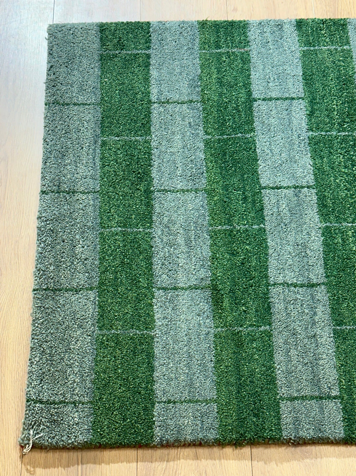 Moderner Gabbeh Teppich handgeknüpft 160x93 cm