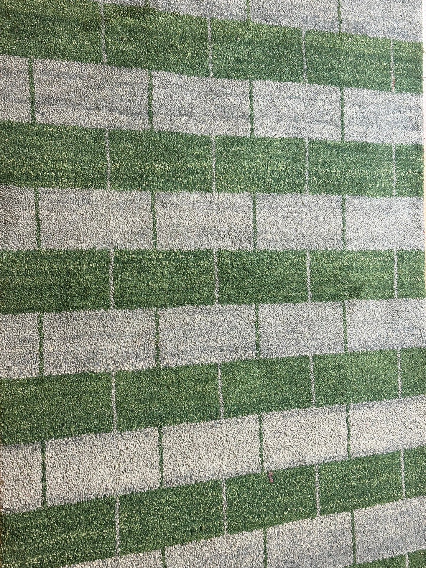 Moderner Gabbeh Teppich handgeknüpft 160x93 cm