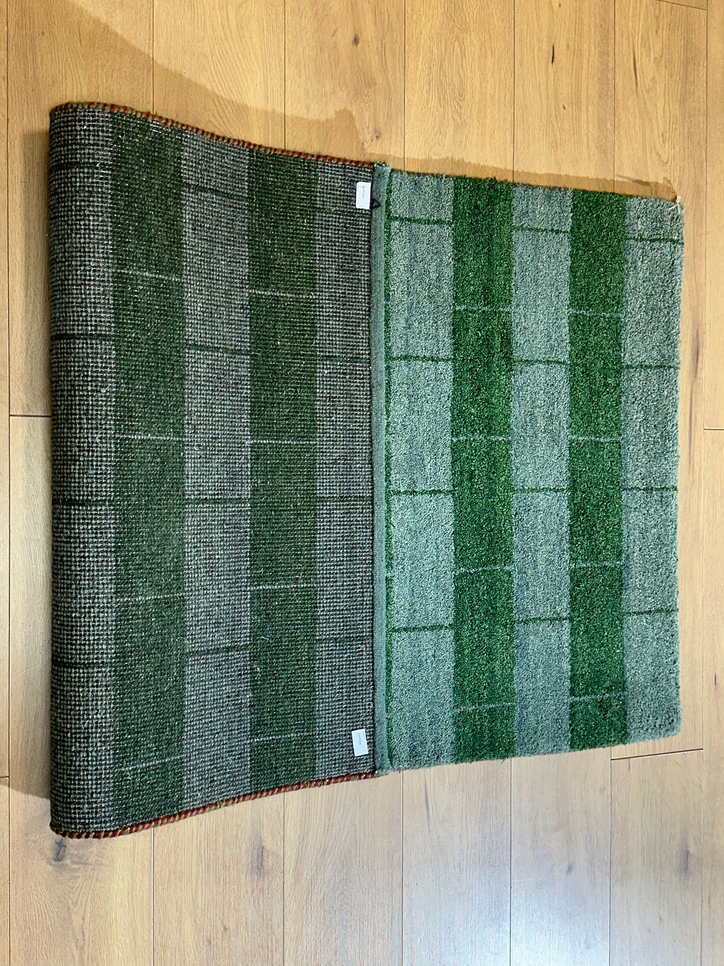Moderner Gabbeh Teppich handgeknüpft 160x93 cm