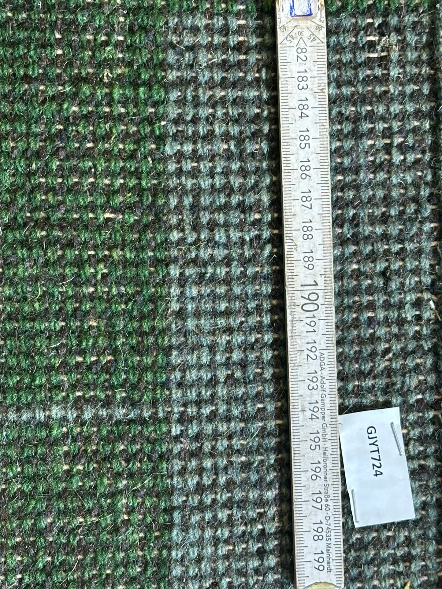 Moderner Gabbeh Teppich handgeknüpft 160x93 cm