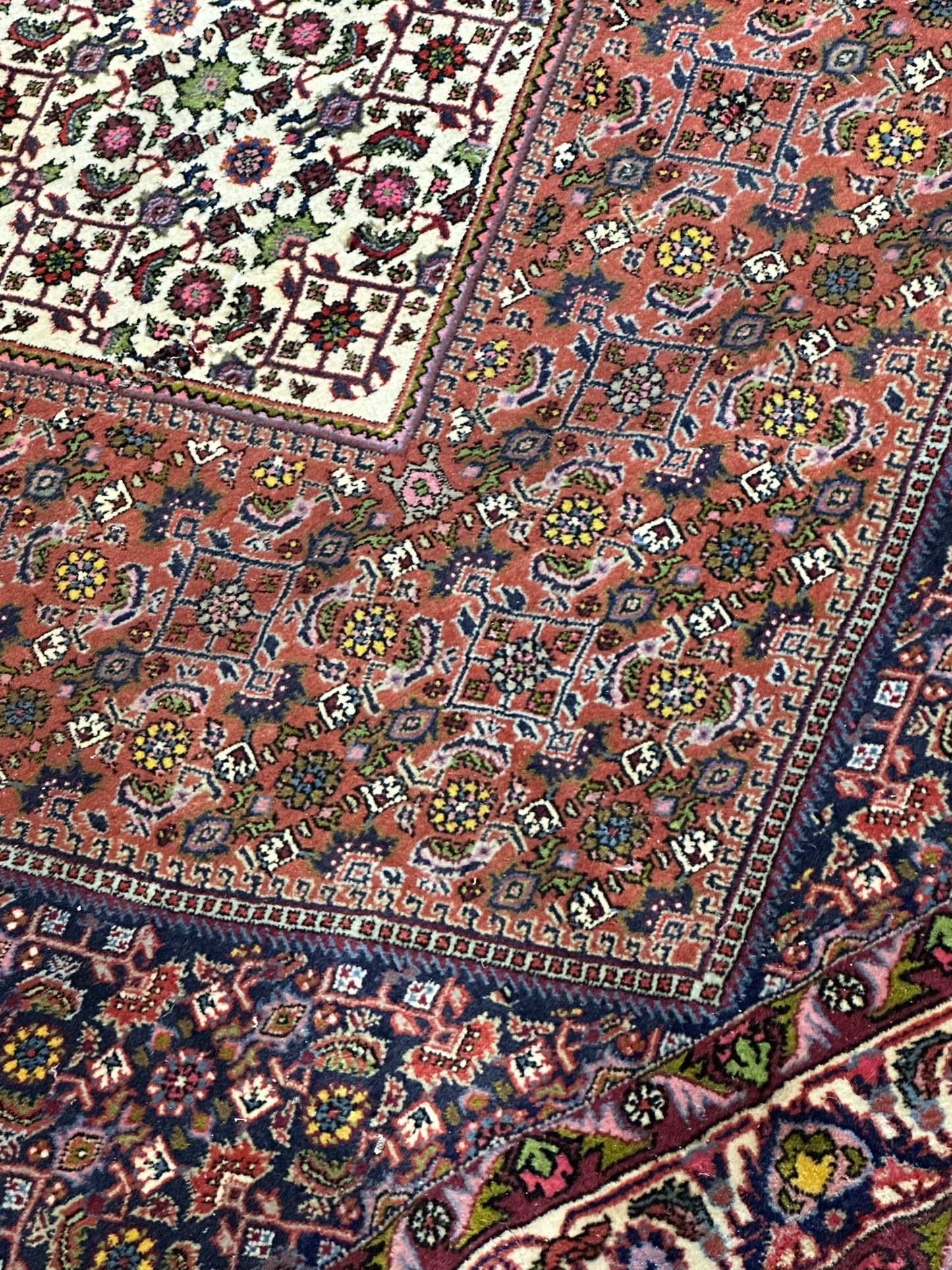 Orientteppich handgeknüpft Bidjar 156x116 cm