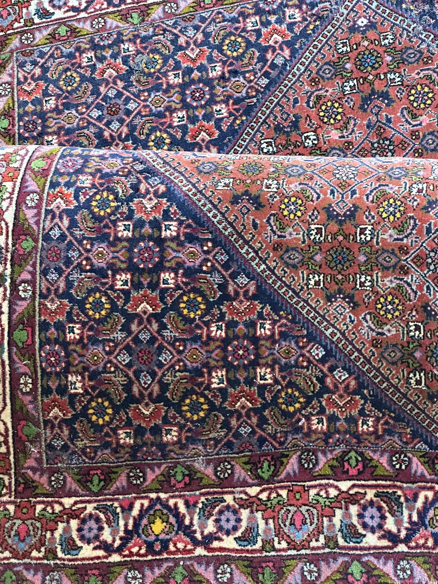 Orientteppich handgeknüpft Bidjar 156x116 cm