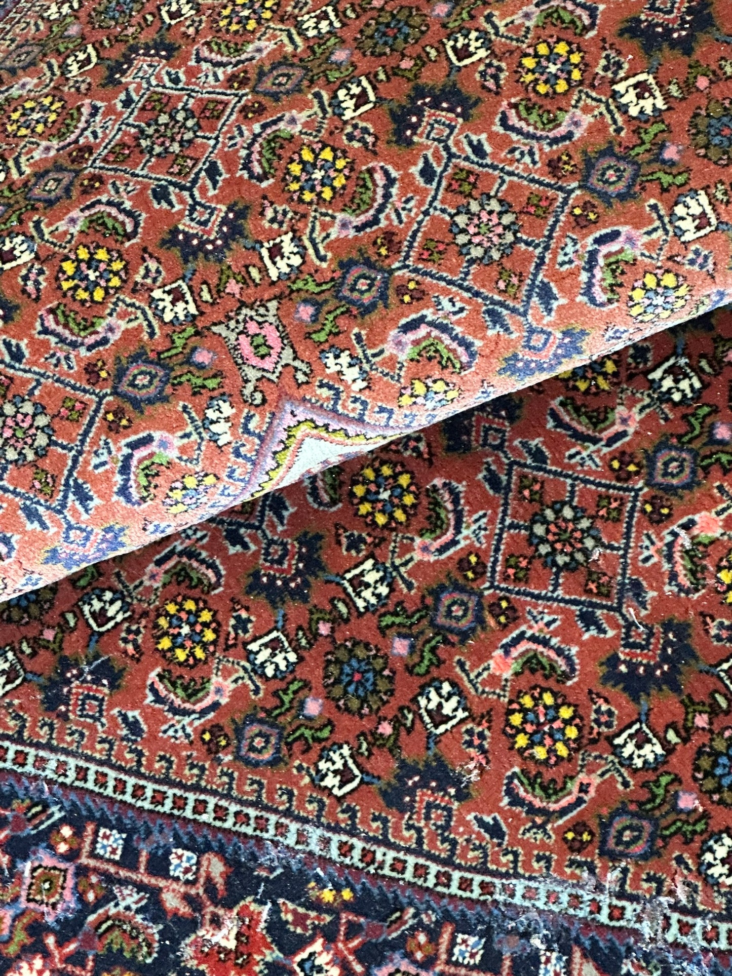 Orientteppich handgeknüpft Bidjar 156x116 cm