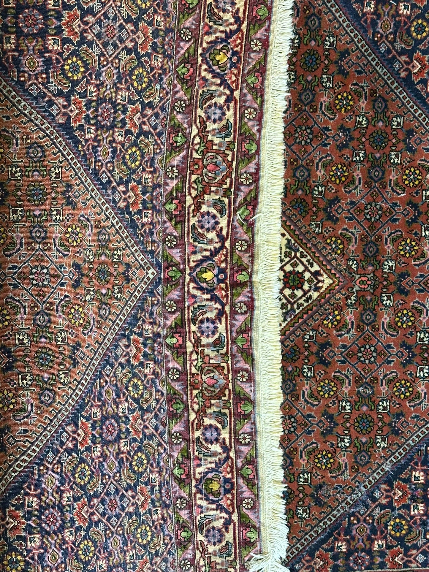 Orientteppich handgeknüpft Bidjar 156x116 cm