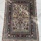 Orientteppich handgeknüpft 108x77 cm Hereke  seide auf Seide