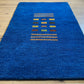 Moderner Gabbeh Teppich handgeknüpft 158x90 cm