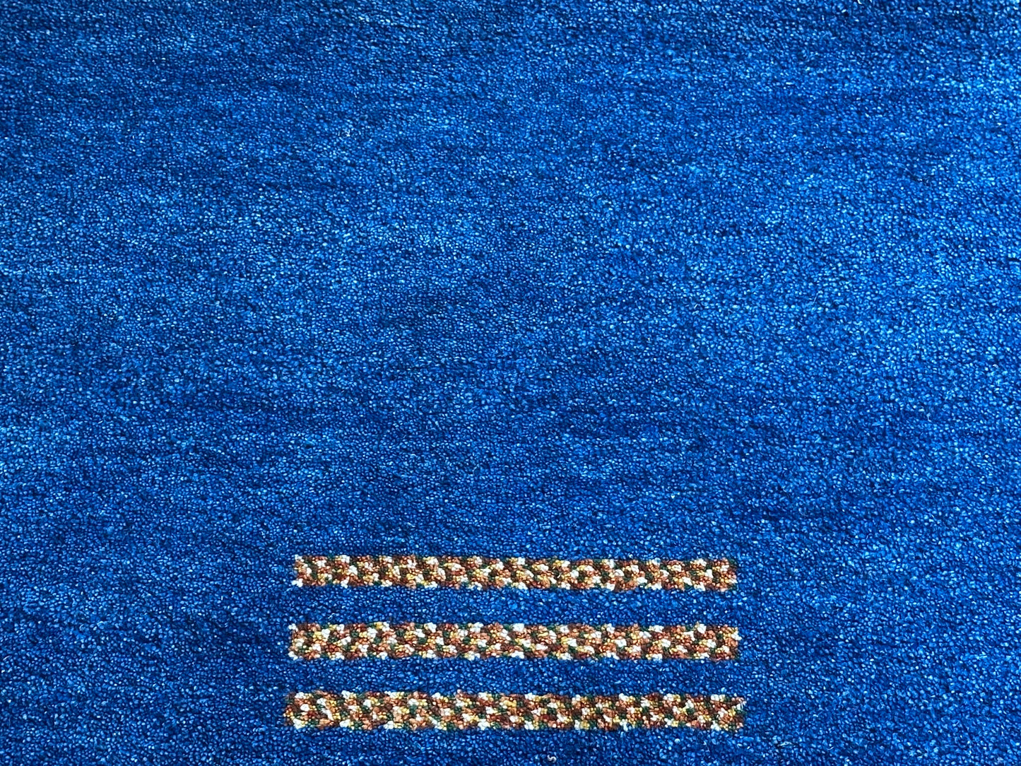 Moderner Gabbeh Teppich handgeknüpft 158x90 cm