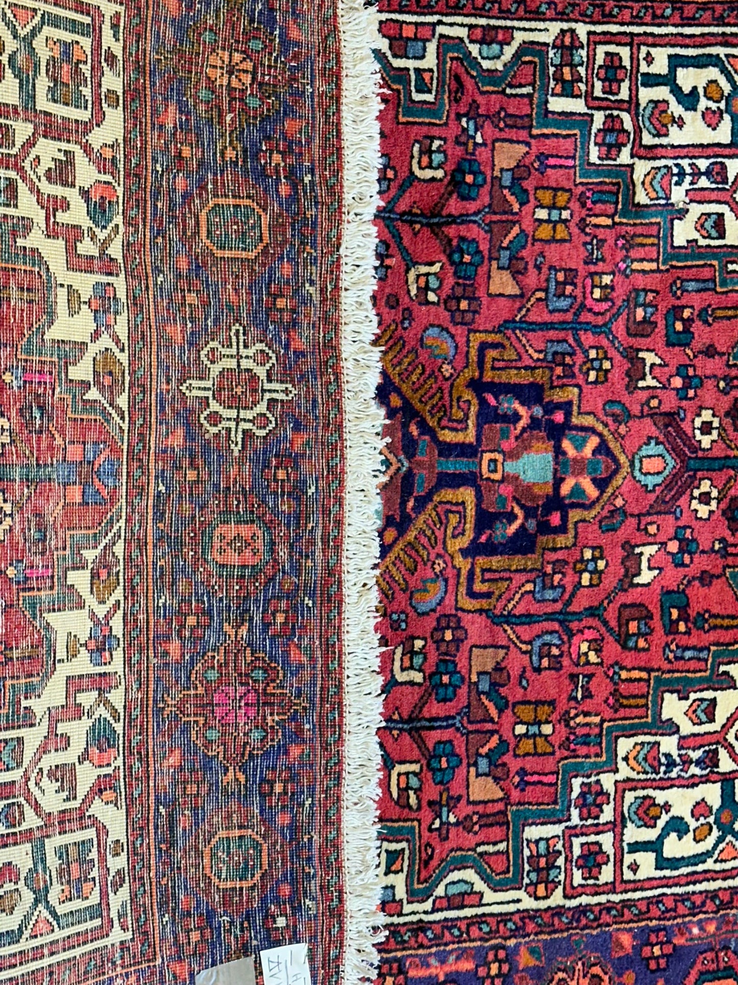 Orientteppich handgeknüpft Bidjar NATURFARBEN JUGENDSTIL163 x 92 cm
